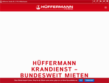 Tablet Screenshot of hueffermann.com