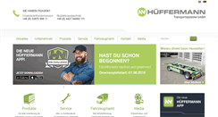 Desktop Screenshot of hueffermann.de